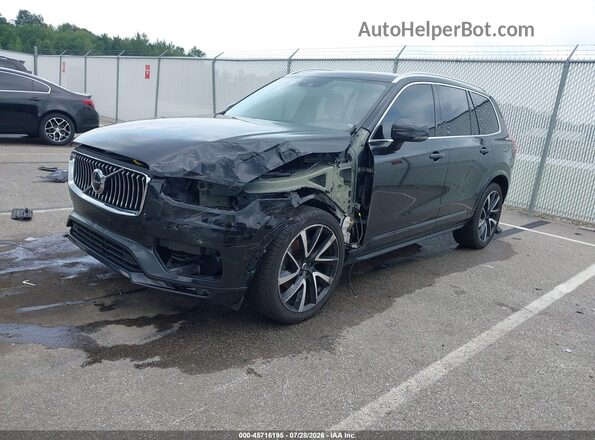 YV4A22PK0L1577611 2020 VOLVO XC90 Black Առջևի ձախ երեք քառորդ տեսարան