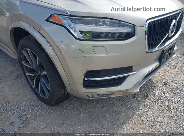 YV4A22PK1G1001502 2016 VOLVO XC90 Gold Դիմացի տեսք