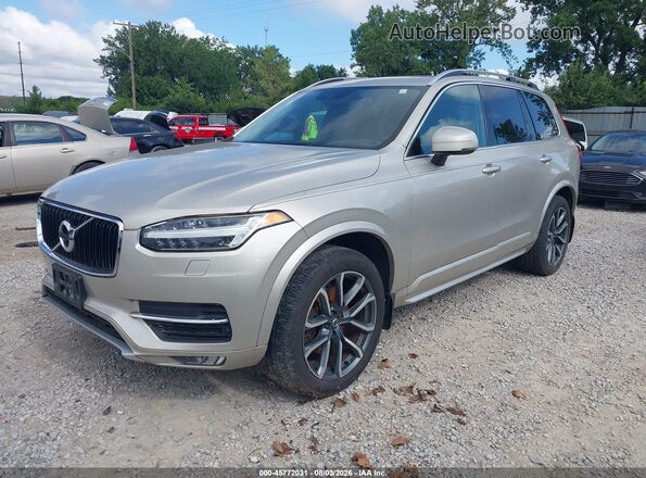 YV4A22PK1G1001502 2016 VOLVO XC90 Gold Առջևի ձախ երեք քառորդ տեսարան