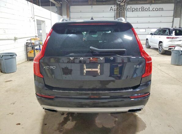 YV4A22PK2G1094384 2016 VOLVO XC90 Black Widok z tyłu