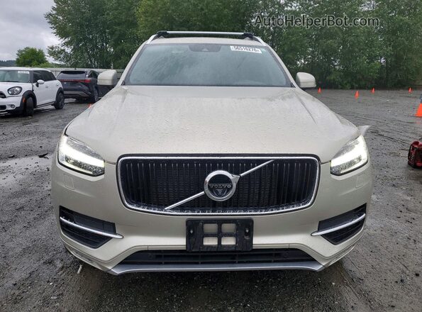 YV4A22PK2J1327445 2018 VOLVO XC90 Золотой Вид спереди