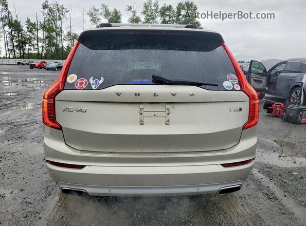 YV4A22PK2J1327445 2018 VOLVO XC90 Золотой Вид сзади