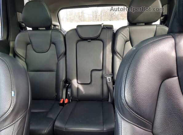 YV4A22PK2K1446663 2019 VOLVO XC90 Black Հետևի նստատեղերի տեսք