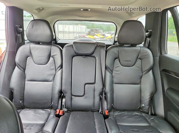 YV4A22PK2K1486872 2019 VOLVO XC90 Blue Հետևի նստատեղերի տեսք