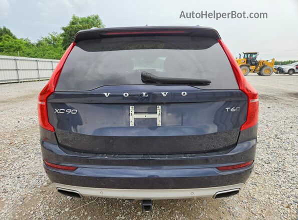 YV4A22PK2K1486872 2019 VOLVO XC90 Blue Հետևի տեսք