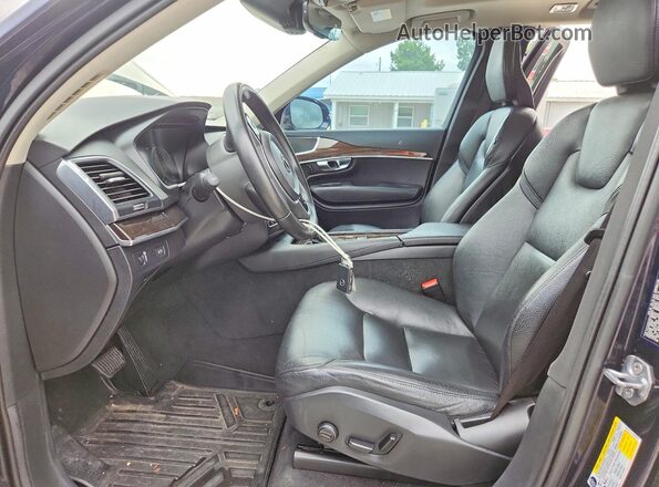 YV4A22PK2K1486872 2019 VOLVO XC90 Blue Սալոնի դիմացի տեսք