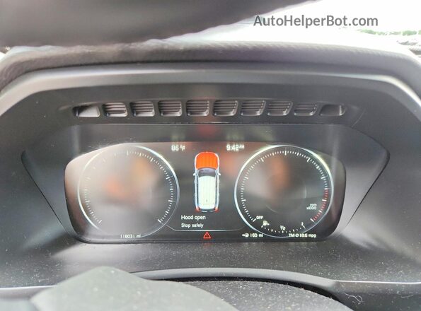 YV4A22PK2K1486872 2019 VOLVO XC90 Blue Սարքավորումների վահանակի տեսք