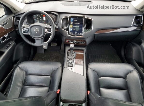 YV4A22PK3G1045596 2016 VOLVO XC90 Gray Вид панелі приладів