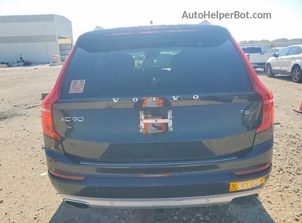 YV4A22PK5G1083458 2016 VOLVO XC90 Black Widok z tyłu
