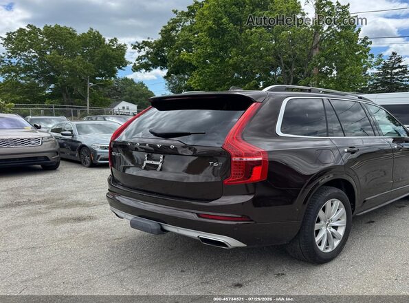 YV4A22PK6J1358472 2018 VOLVO XC90 Brown Задня права чверть