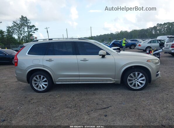 YV4A22PK8G1016790 2016 VOLVO XC90 Gray Widok wnętrza z tyłu