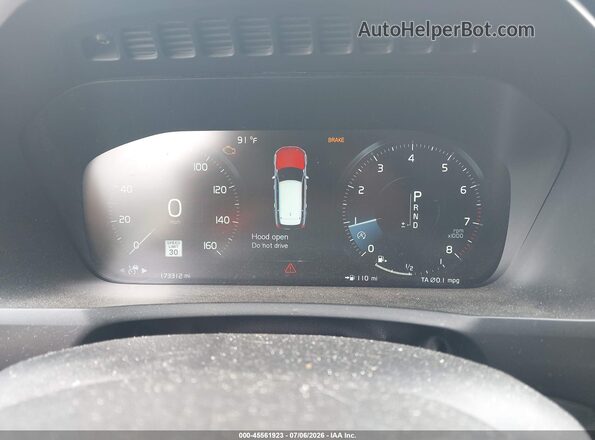 YV4A22PK9K1435546 2019 VOLVO XC90 White Widok tylnych siedzeń