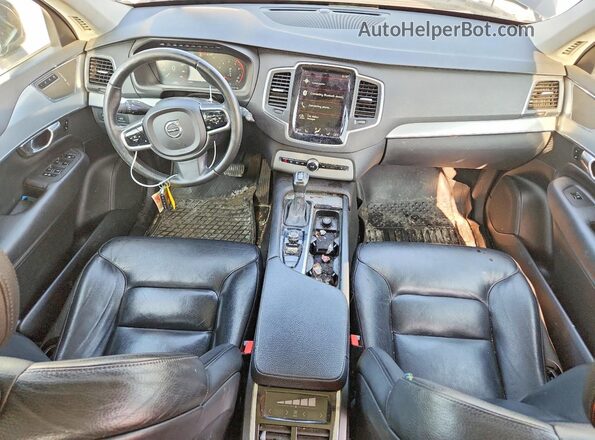 YV4A22PKXG1029363 2016 VOLVO XC90 Black Vista del salpicadero