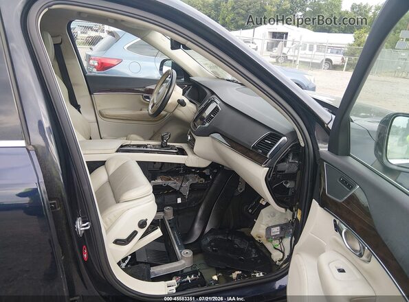 YV4A22PKXG1029699 2016 VOLVO XC90 Dark Blue Vista interior delantera