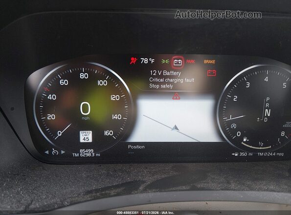 YV4A22PKXG1029699 2016 VOLVO XC90 Dark Blue Vista de los asientos traseros