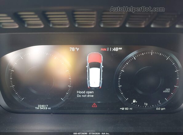 YV4A22PL0H1120362 2017 VOLVO XC90 Gray უკანა სავარძლების ხედი