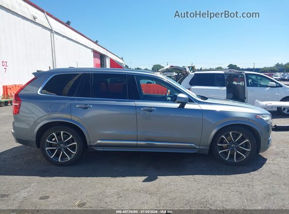 YV4A22PL0H1120362 2017 VOLVO XC90 Gray უკანა სალონის ხედი