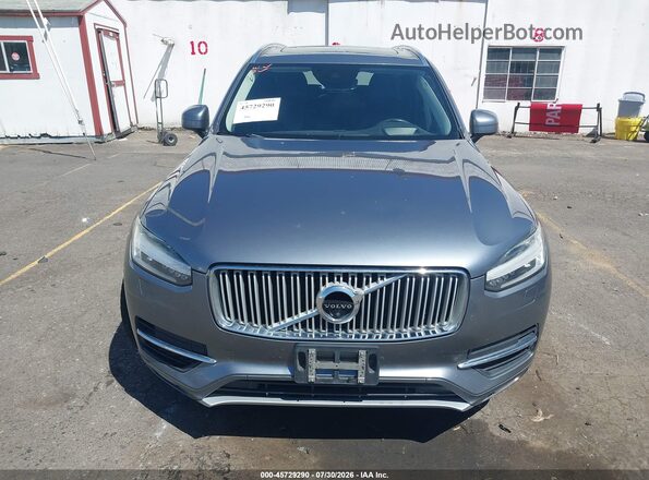YV4A22PL0H1120362 2017 VOLVO XC90 Gray ხელსაწყოთა პანელის ხედი