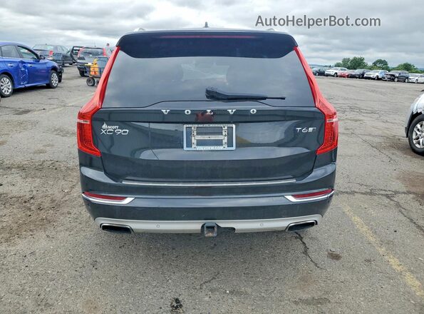 YV4A22PL0H1125805 2017 VOLVO XC90 Black Հետևի տեսք