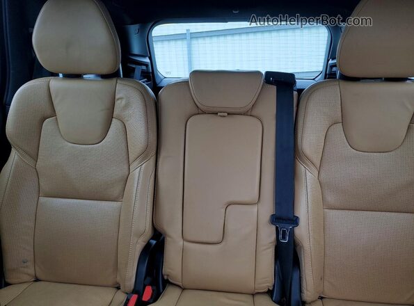 YV4A22PL0H1125805 2017 VOLVO XC90 Black Հետևի նստատեղերի տեսք