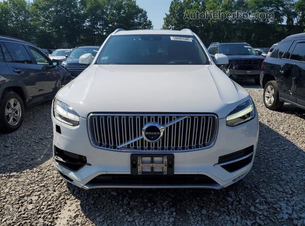 YV4A22PL0H1150512 2017 VOLVO XC90 White Widok z przodu