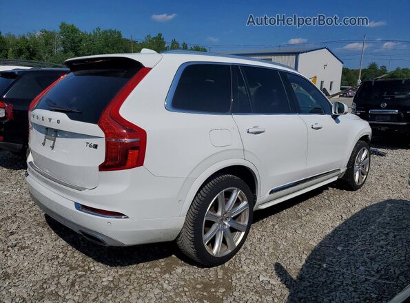 YV4A22PL0H1150512 2017 VOLVO XC90 White Tył prawy