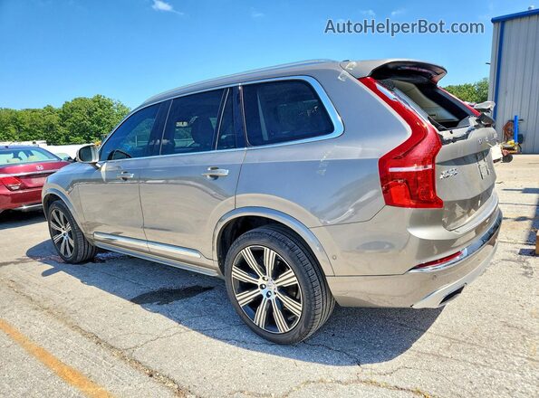 YV4A22PL0M1671501 2021 VOLVO XC90 Золотой Задняя левая четверть