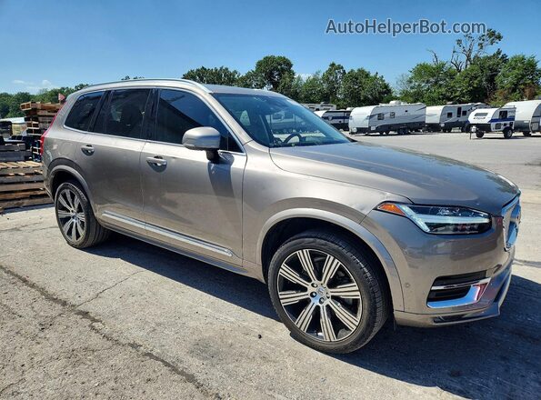 YV4A22PL0M1671501 2021 VOLVO XC90 Золотой Передняя правая четверть