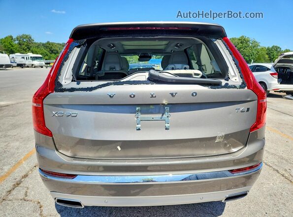 YV4A22PL0M1671501 2021 VOLVO XC90 Золотой Вид сзади