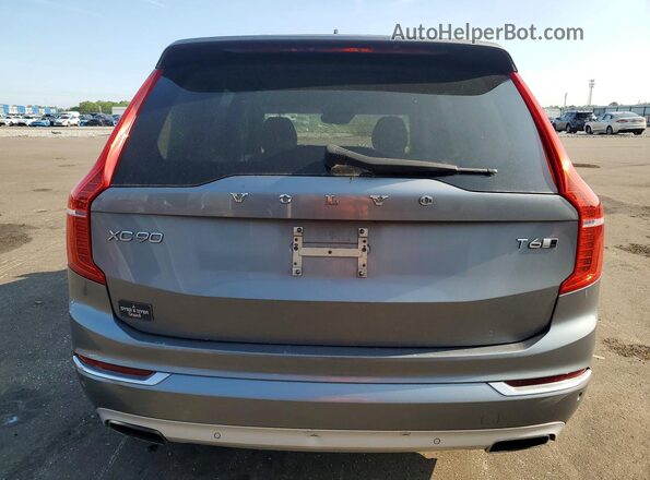 YV4A22PL1G1006546 2016 VOLVO XC90 Серый Вид сзади
