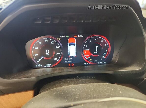 YV4A22PL1J1215051 2018 VOLVO XC90 Silver Vista del cuadro de instrumentos