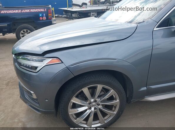 YV4A22PL2G1000769 2016 VOLVO XC90 Gray Դիմացի տեսք