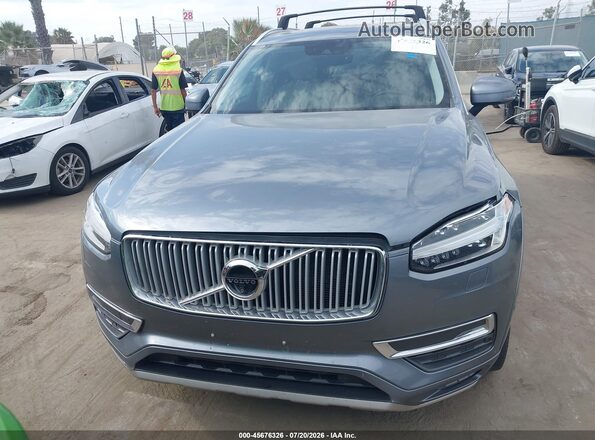 YV4A22PL2G1000769 2016 VOLVO XC90 Gray Սարքավորումների վահանակի տեսք