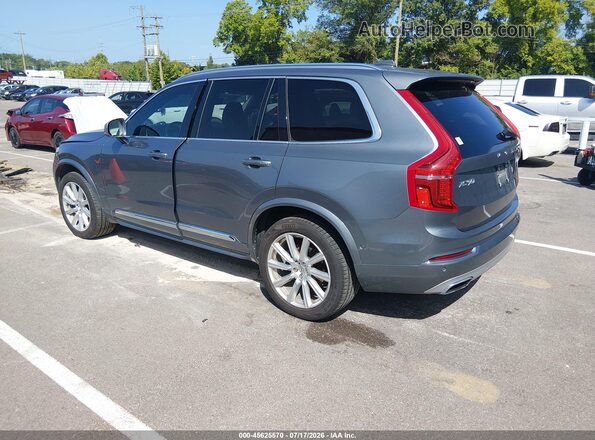 YV4A22PL2G1094653 2016 VOLVO XC90 Gray Задня ліва чверть
