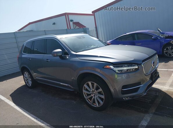 YV4A22PL2G1094653 2016 VOLVO XC90 Gray Вид задньої частини салону