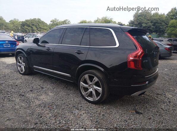 YV4A22PL2H1171703 2017 VOLVO XC90 Black Trasero izquierdo