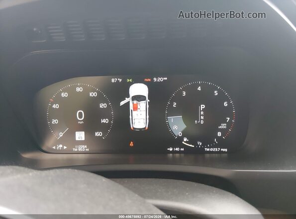 YV4A22PL2H1171703 2017 VOLVO XC90 Black Vista de los asientos traseros