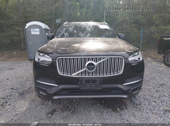 YV4A22PL2H1171703 2017 VOLVO XC90 Black Vista interior trasera