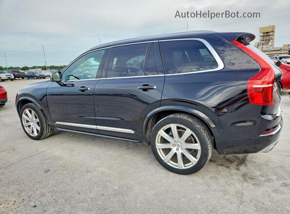 YV4A22PL2J1205628 2018 VOLVO XC90 Black უკანა მარცხენა