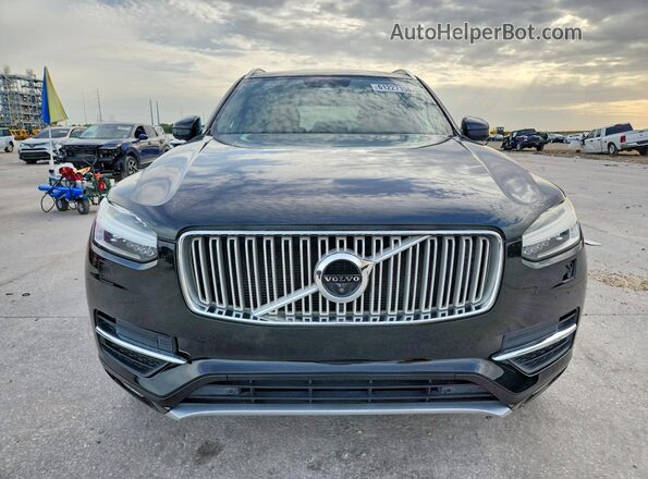 YV4A22PL2J1205628 2018 VOLVO XC90 Black წინა ხედი