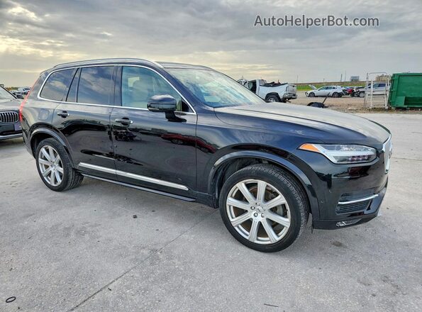 YV4A22PL2J1205628 2018 VOLVO XC90 Black წინა მარჯვენა