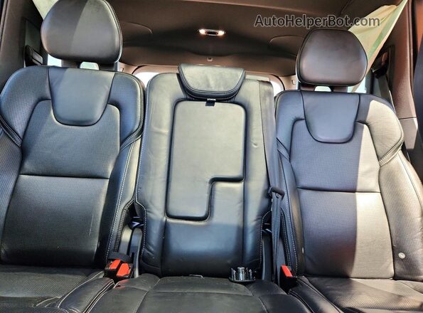 YV4A22PL2J1333156 2018 VOLVO XC90 Серебряный Вид задних сидений