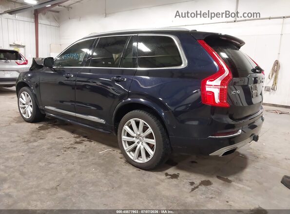 YV4A22PL3G1015569 2016 VOLVO XC90 Blue Trasero izquierdo