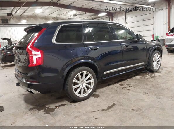 YV4A22PL3G1015569 2016 VOLVO XC90 Blue Trasero derecho