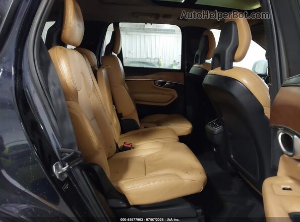 YV4A22PL3G1015569 2016 VOLVO XC90 Blue Vista de la etiqueta del VIN