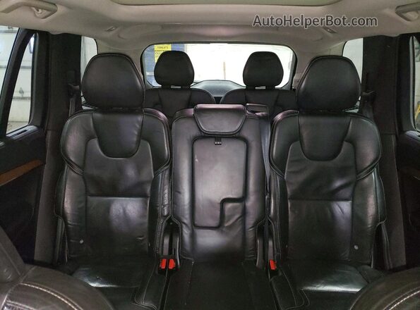 YV4A22PL3G1088554 2016 VOLVO XC90 Blue Вид задніх сидінь