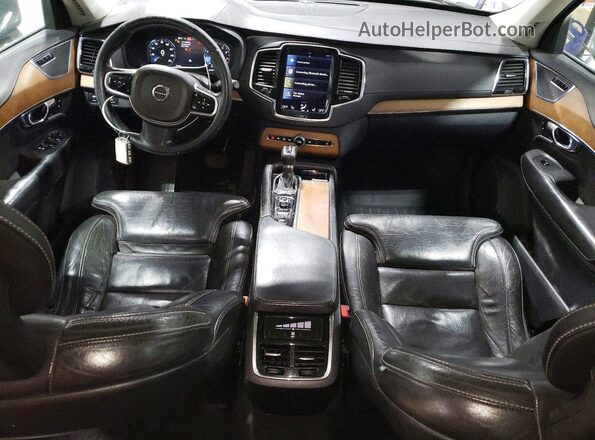 YV4A22PL3G1088554 2016 VOLVO XC90 Blue Вид панелі приладів
