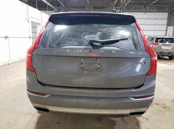 YV4A22PL3G1088554 2016 VOLVO XC90 Blue Вид ззаду