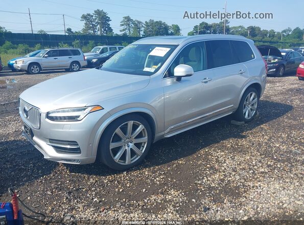 YV4A22PL3H1131212 2017 VOLVO XC90 Silver Front left