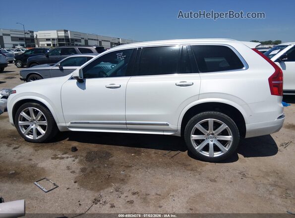 YV4A22PL3H1187618 2017 VOLVO XC90 White Vista interior de 360 grados